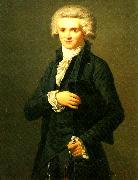 Louis Leopold  Boilly Maximilien De Robespierre painting